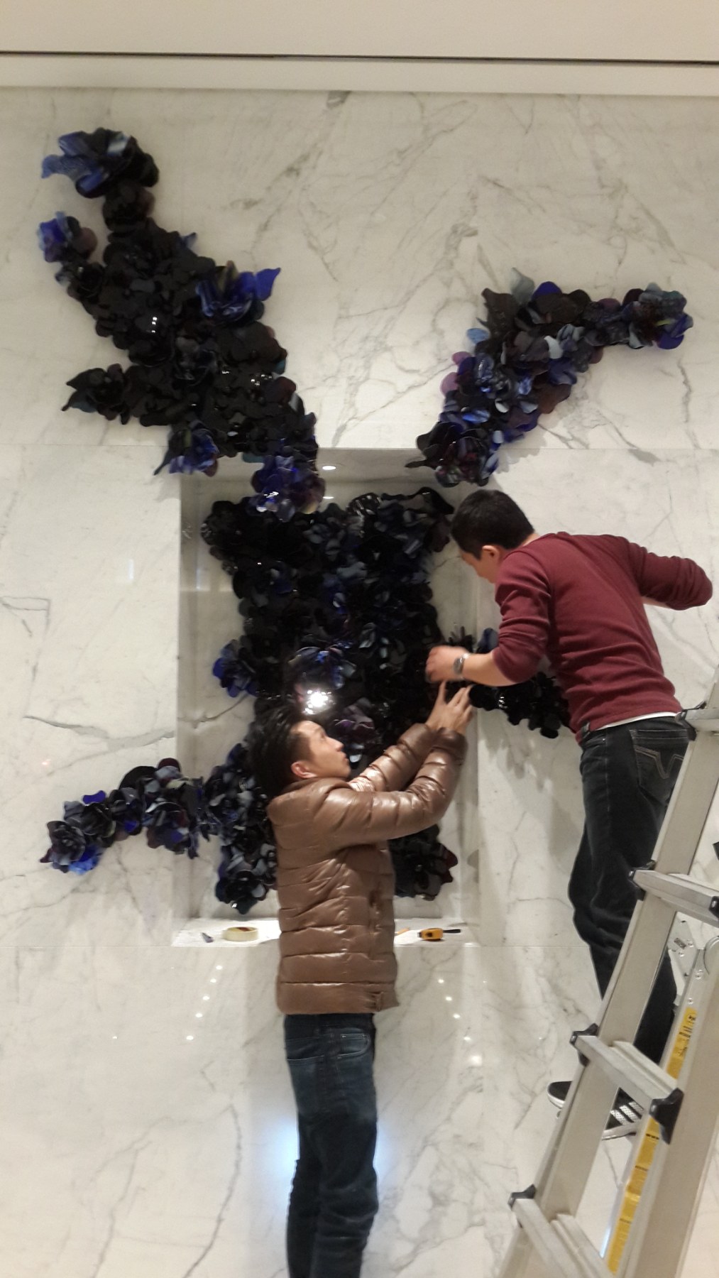 Artwork installation